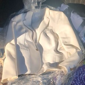 J. Crew size 10 blazer in white